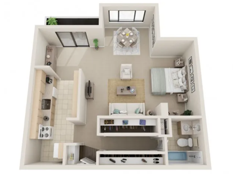 1001 N McKinght Rd Studio-2 Beds Apartment for Rent - Photo Gallery 30